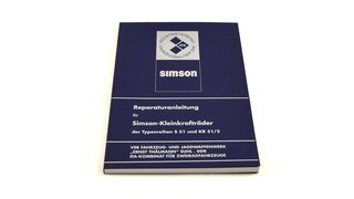 Reparaturanleitung fr Simson S51, KR51/2 (ohne Schaltplne)